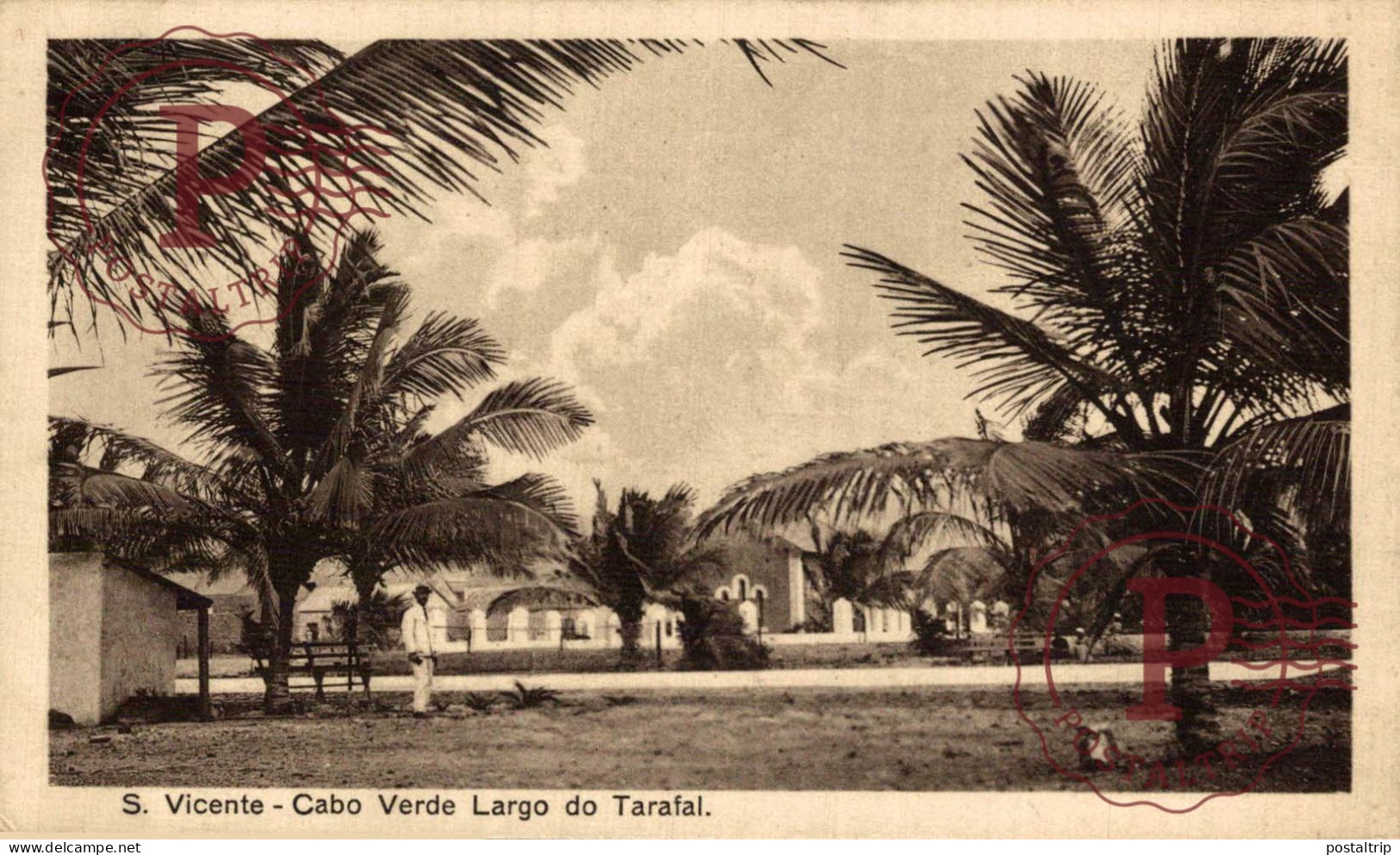 CABO VERDE.  S. Vicente. LARGO DO TARAFAL. - Capo Verde