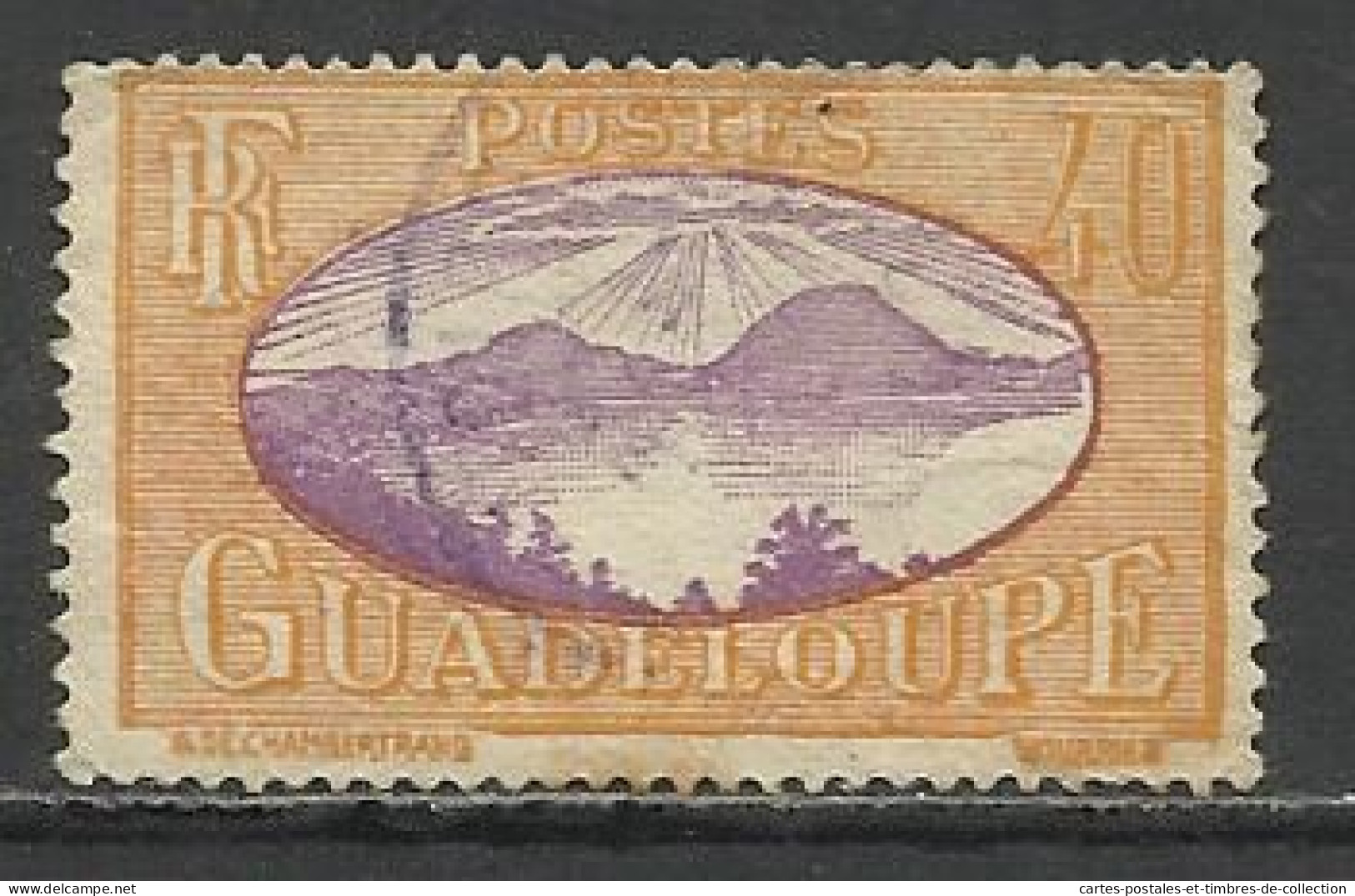 GUADELOUPE ET DEPENDANCES , Lot de 7 timbres , 1905 - 1947 , voir scans