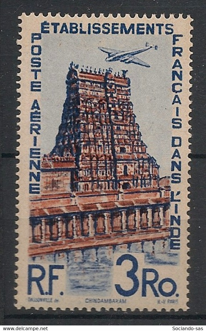 INDE - 1948 - Poste Aérienne PA N°YT. 17 - Temple De Chindambaram - Neuf Luxe ** / MNH / Postfrisch - Neufs