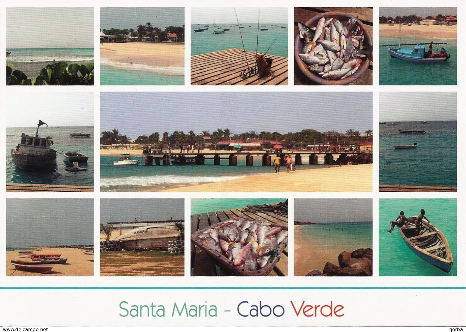 *CPM - CAP VERT - SANTA MARIA - Multivues - Cabo Verde