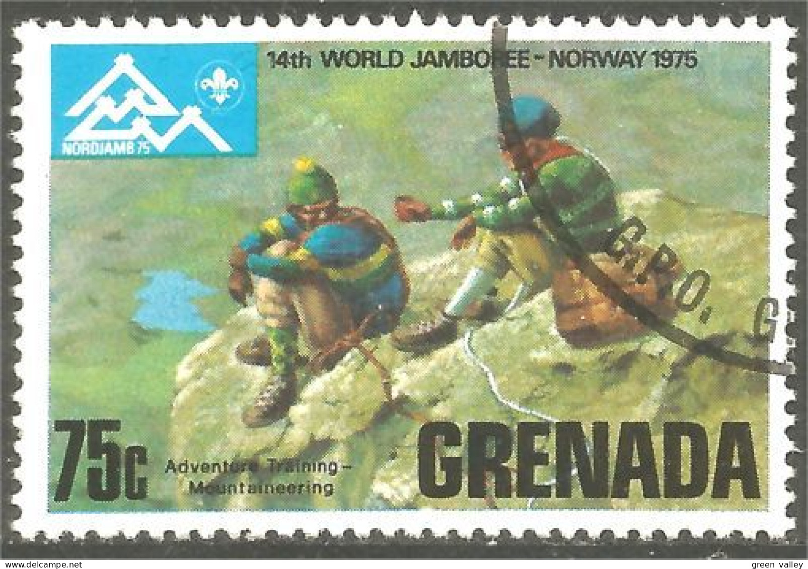 XW01-3015 Grenada Scouts Escalade Mountain Climbing - Klimmen