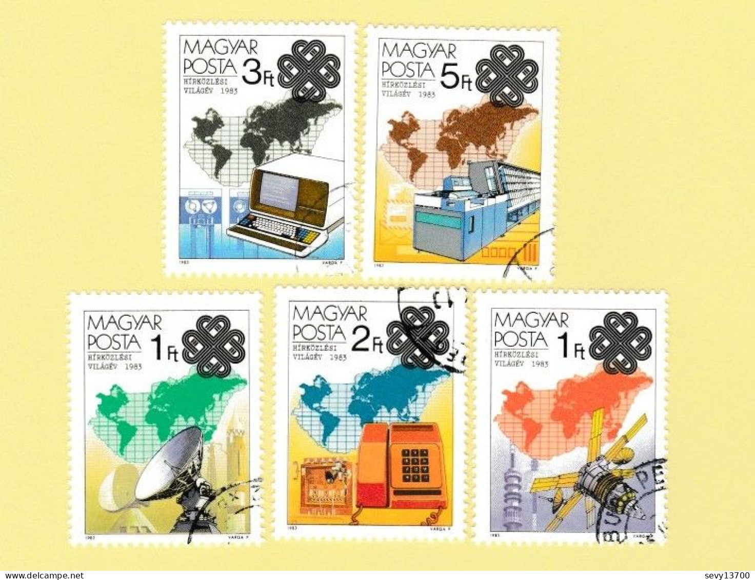 Hongrie - Magyar Posta - Lot de 99 timbres