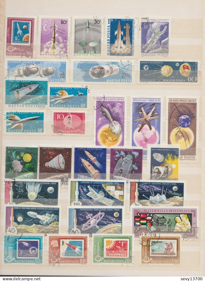 Hongrie  - Magyar Posta - Lot De 30 Timbres Sur L'espace - Collections