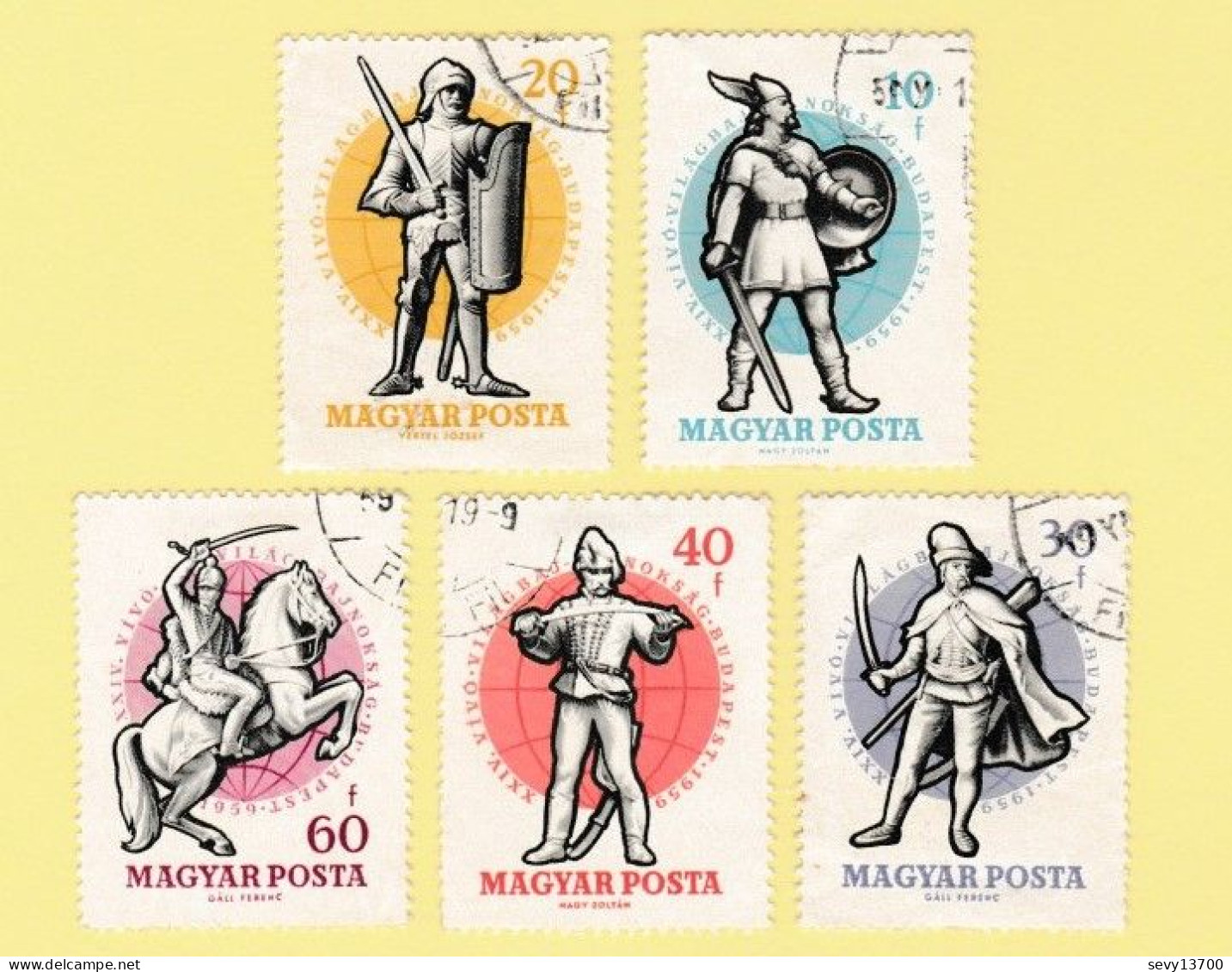 Hongrie - Magyar Posta - Lot De 50 Timbres - Collections