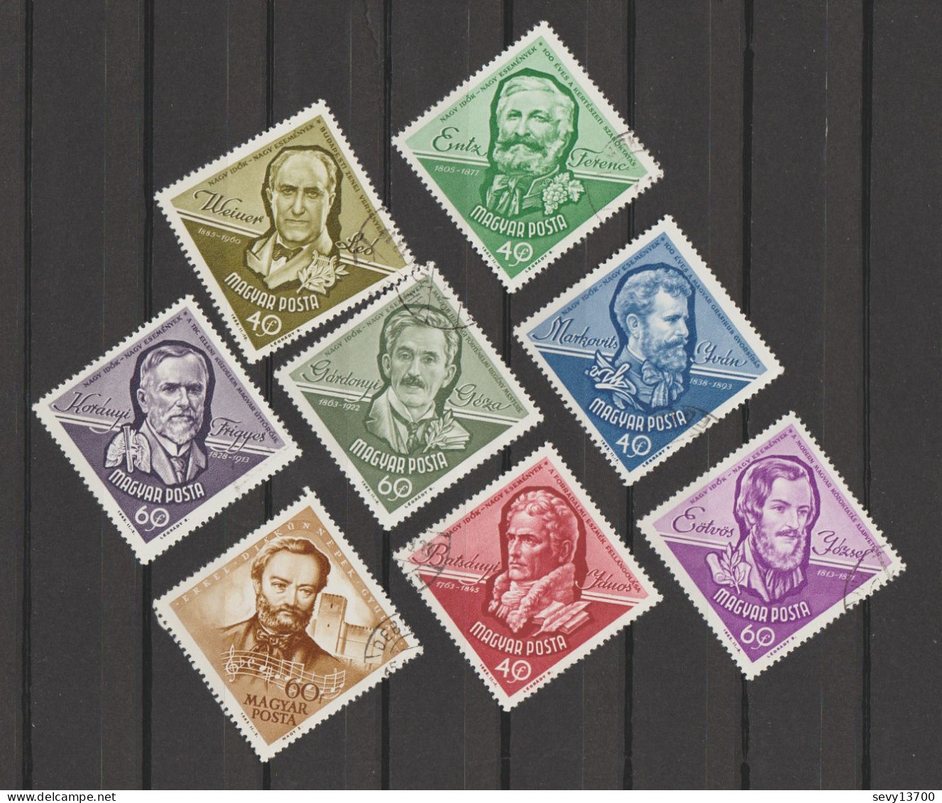 Hongrie - Magyar Posta - lot de 50 timbres