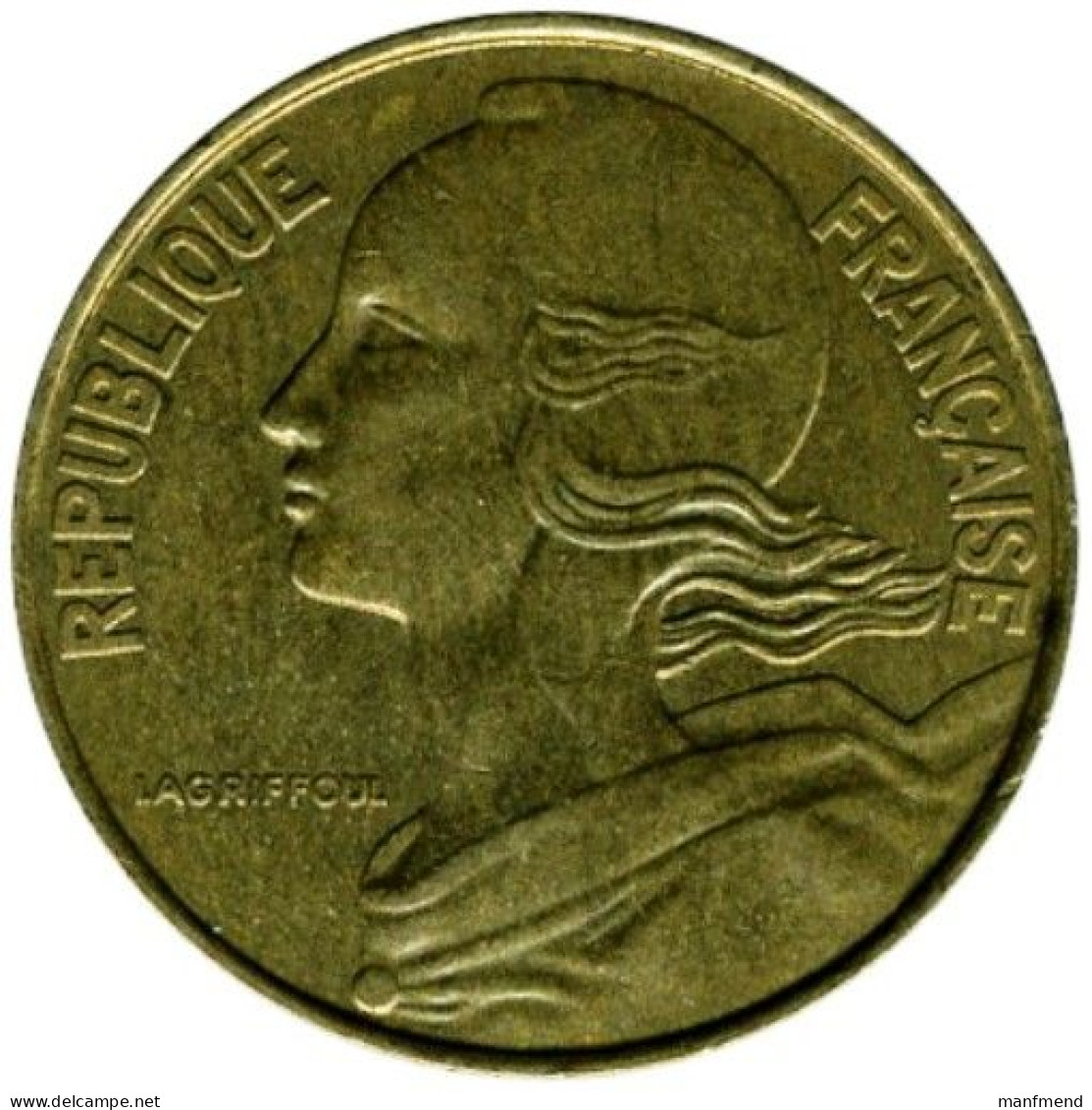 France - 1989 - KM 930 - 20 Centimes - XF - 20 Centimes