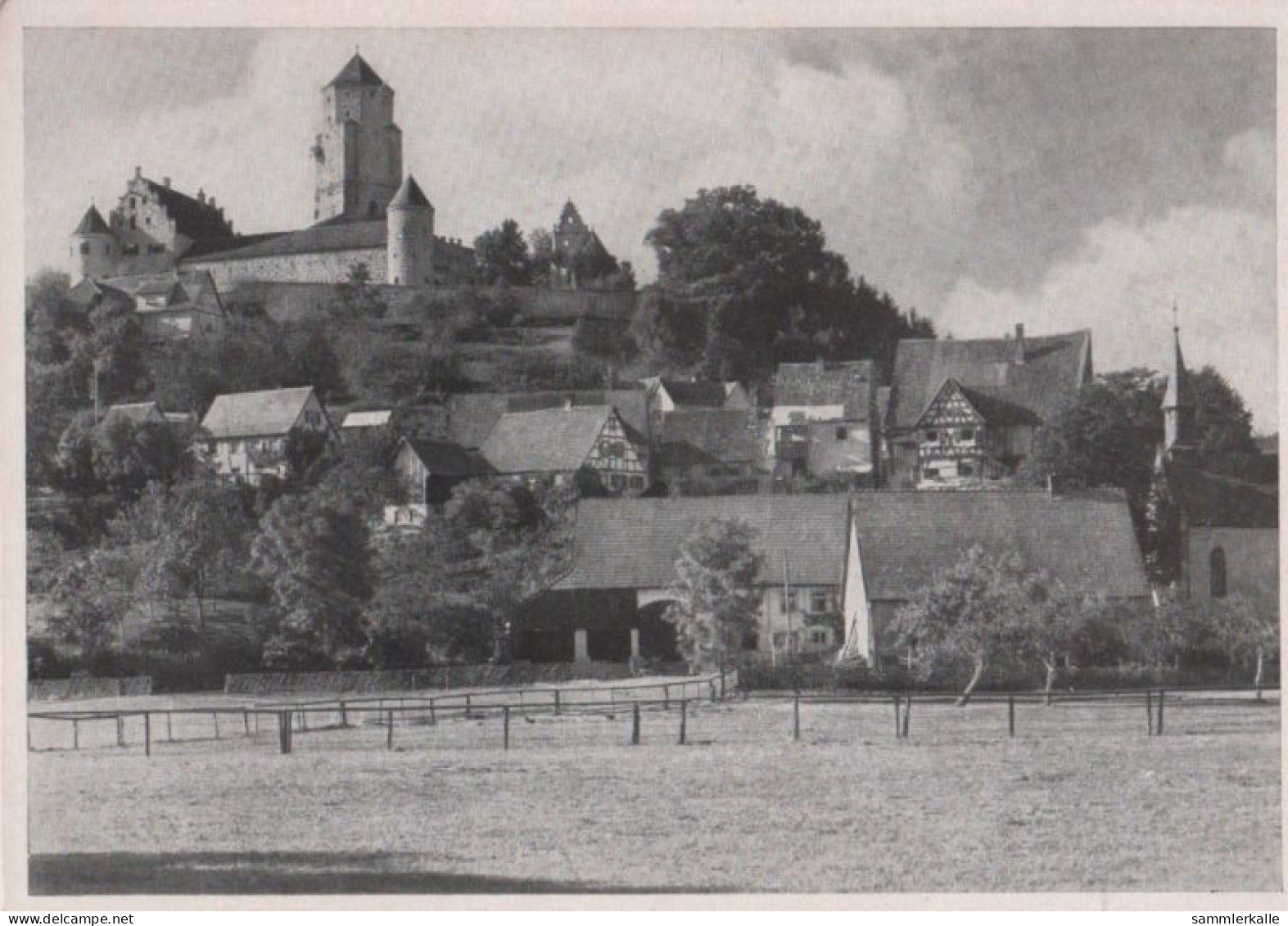 53517 - Hüttlingen-Niederalfingen - Burg - Ca. 1960 - Aalen