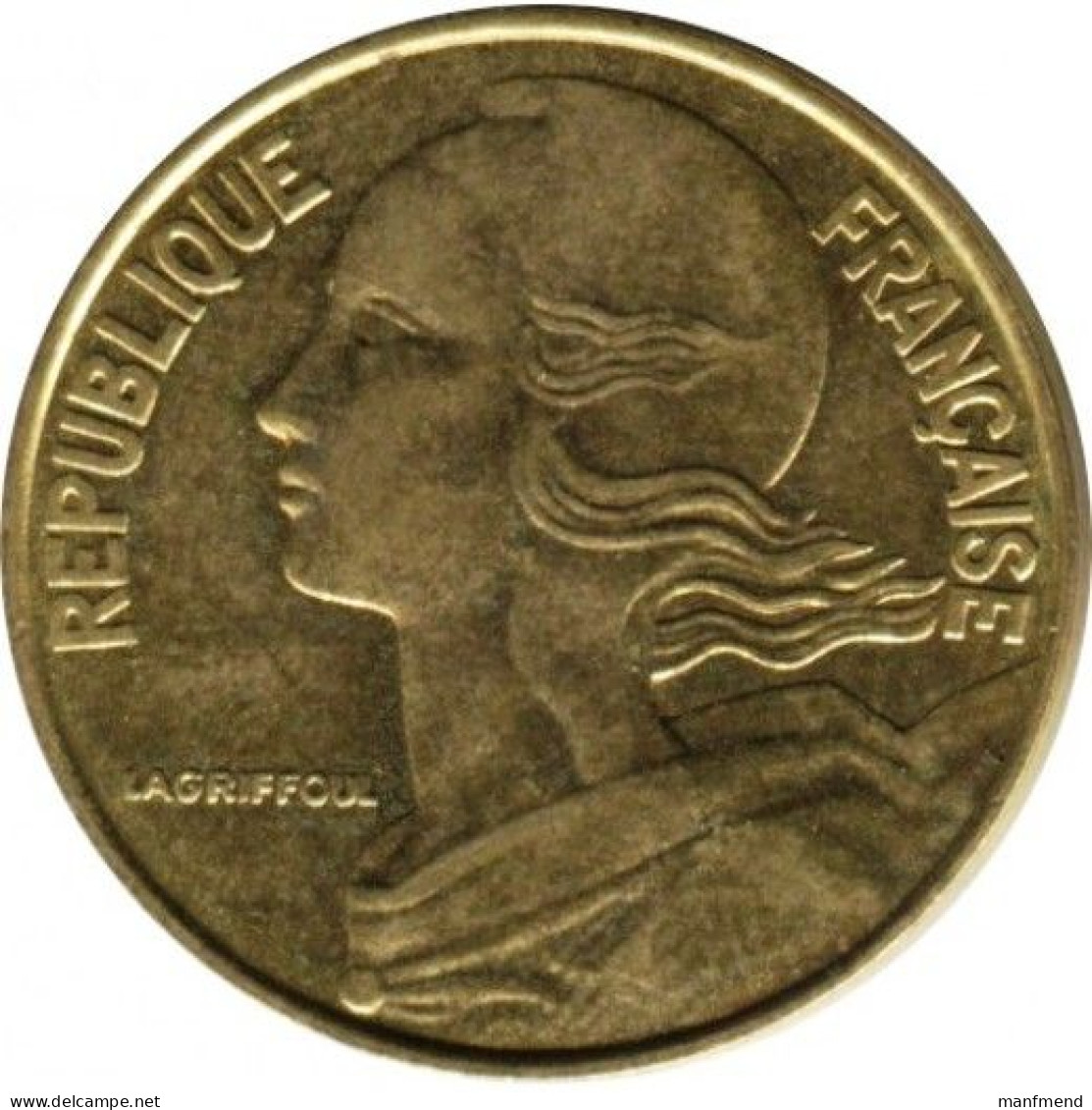 France - 1994 - KM 930 B - 20 Centimes - XF - 20 Centimes