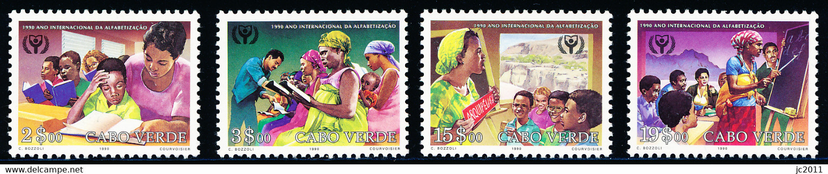 Cabo Verde - 1990 -  International Literacy Year - Cap Vert