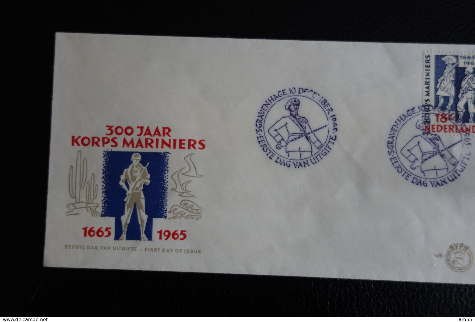 300 Jaar Korps Mariniers 1965 - FDC