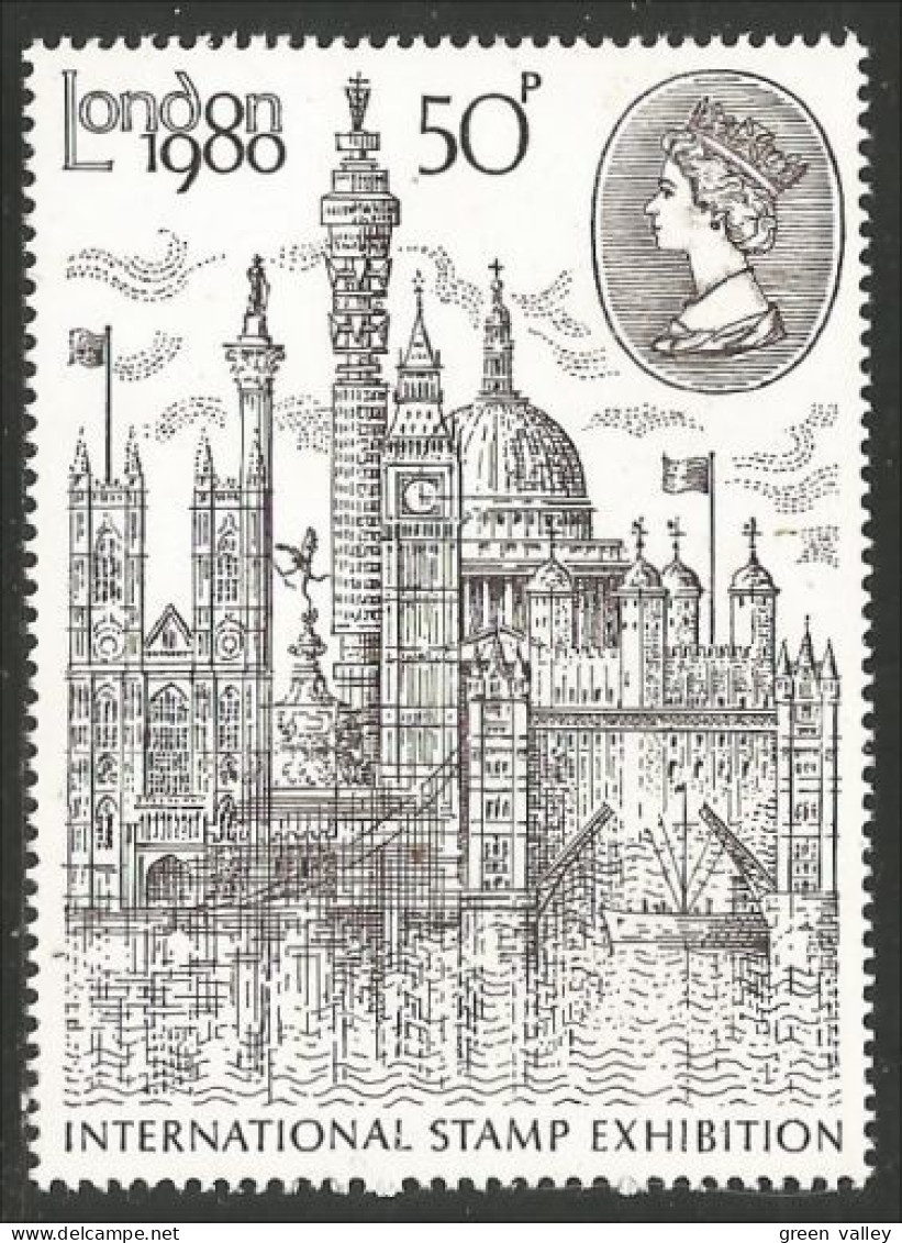 422 G-B 1980 Exposition London 1980 Stamp Exhibition MNH ** Neuf SC (GB-909) - Ungebraucht