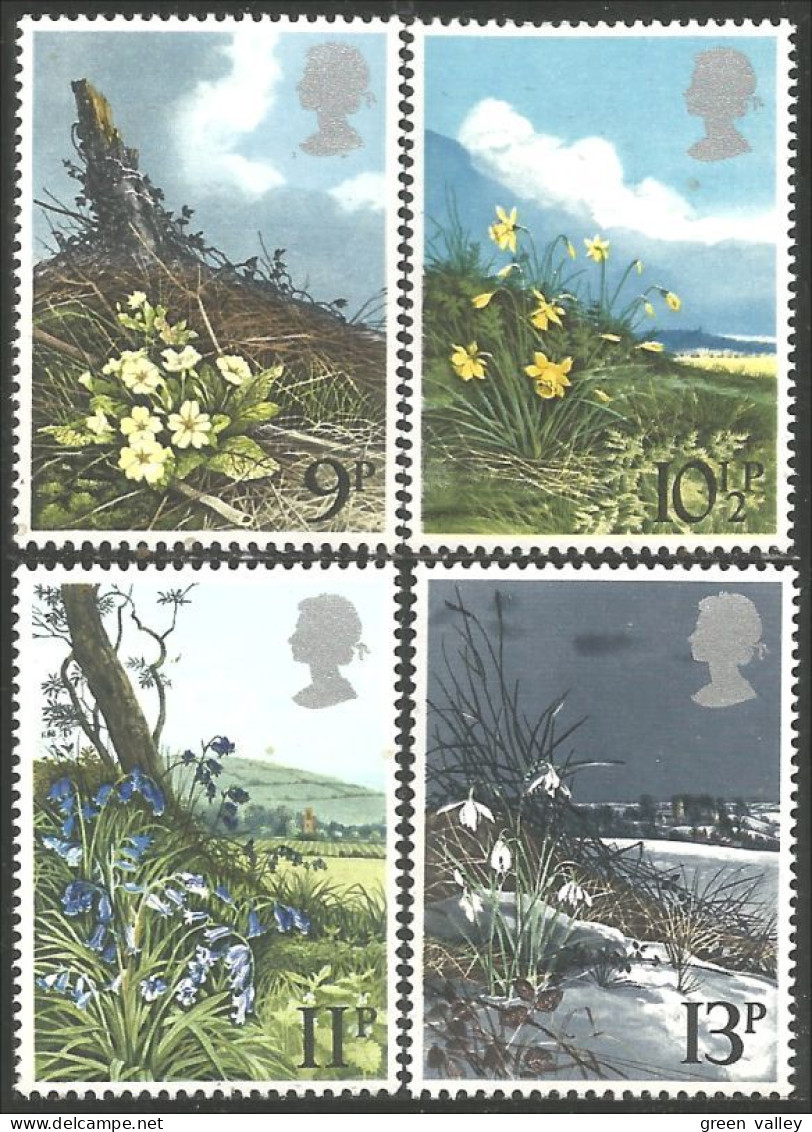 422 G-B 1979 British Wild Flowers MNH ** Neuf SC (GB-855a) - Unused Stamps