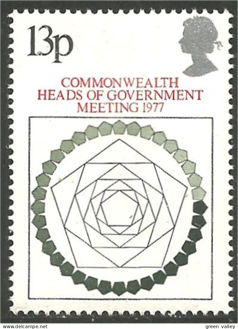 422 G-B 1977 Commonwealth Conference MNH ** Neuf SC (GB-815) - Nuovi