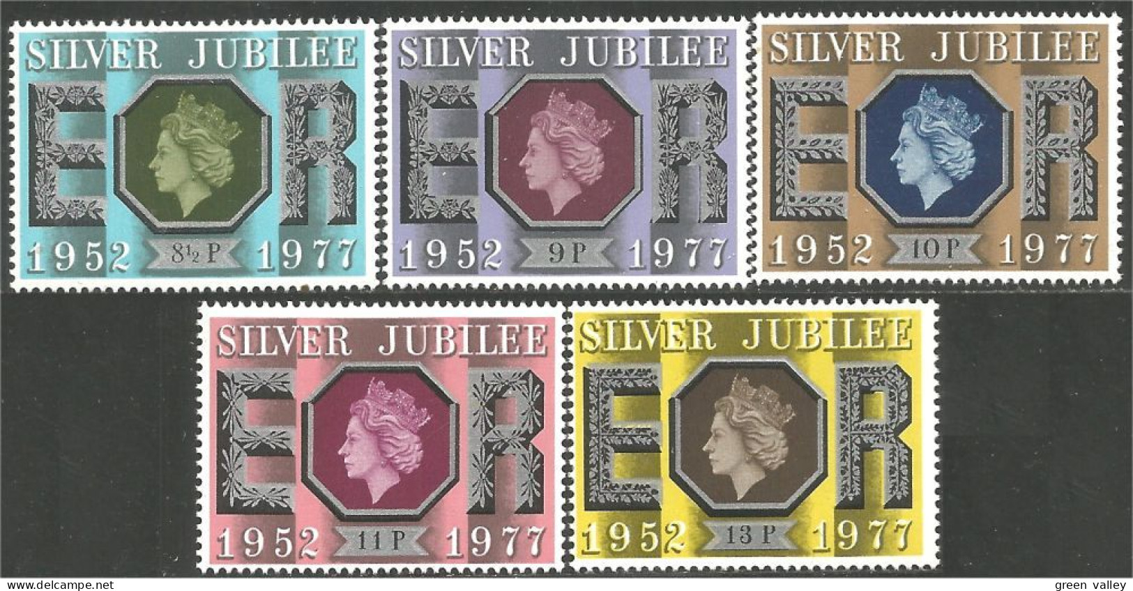 422 G-B 1977 Reine Elizabeth Queen Silver Jubilee MNH ** Neuf SC (GB-810a) - Ungebraucht