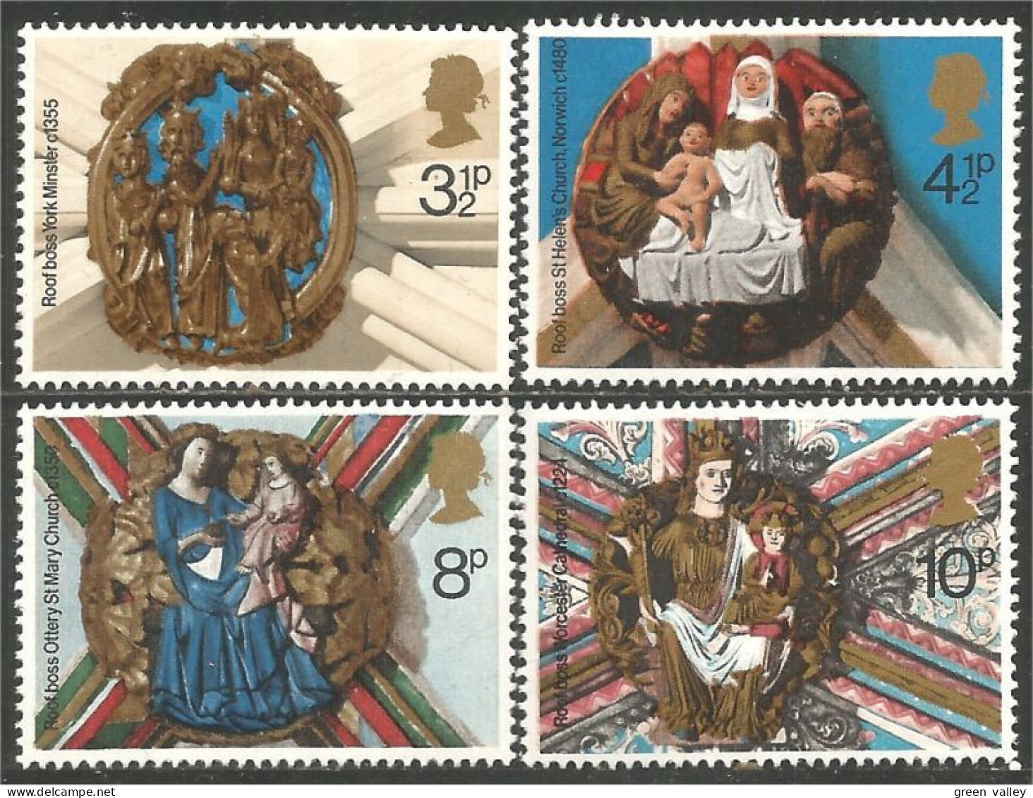 422 G-B 1974 Noel Christmas Nadal Weihnachten Natale MNH ** Neuf SC (GB-732a) - Ungebraucht