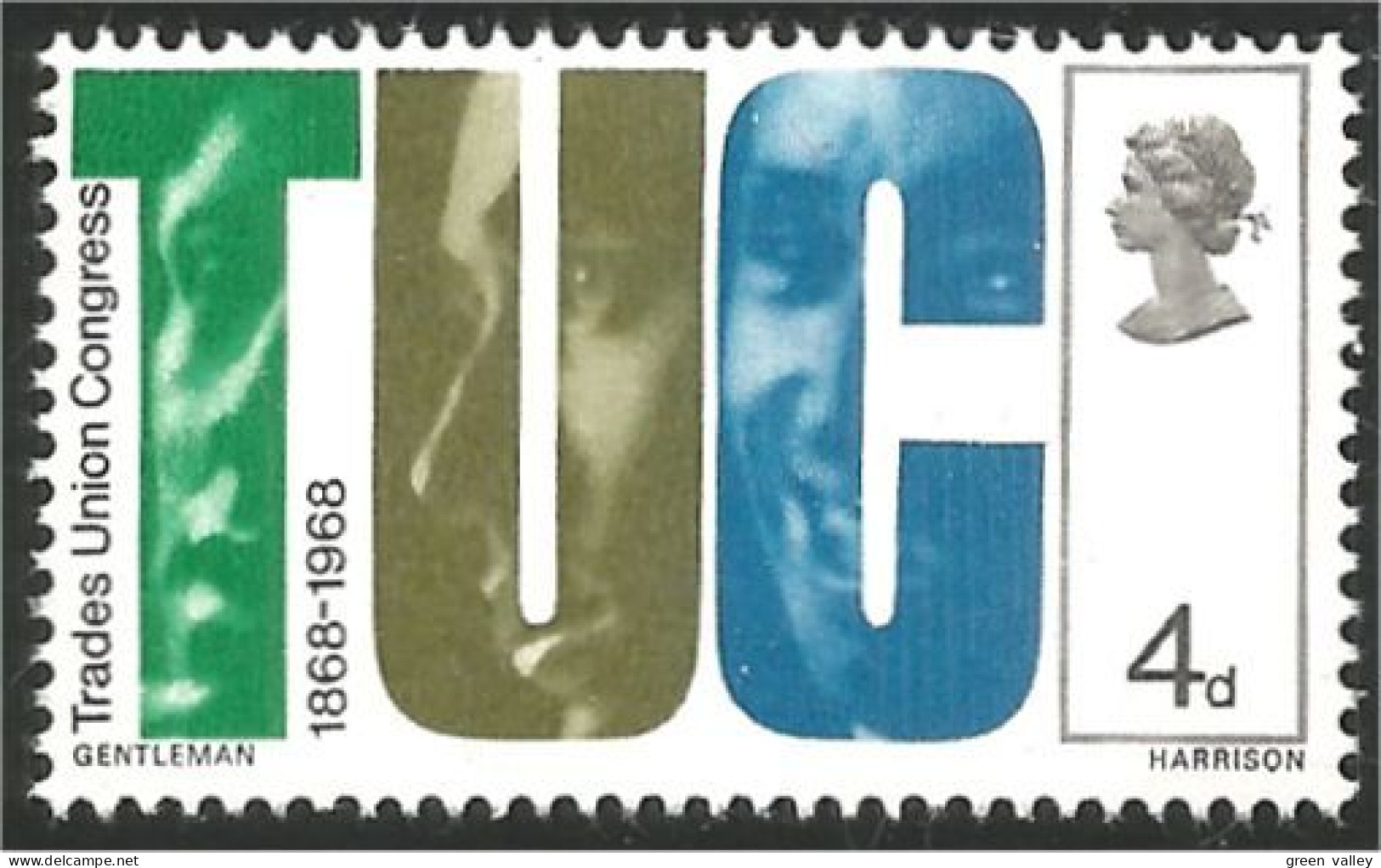 420 G-B 1968 Trade Union Congress Syndicat MNH ** Neuf SC (GB-29) - Nuovi