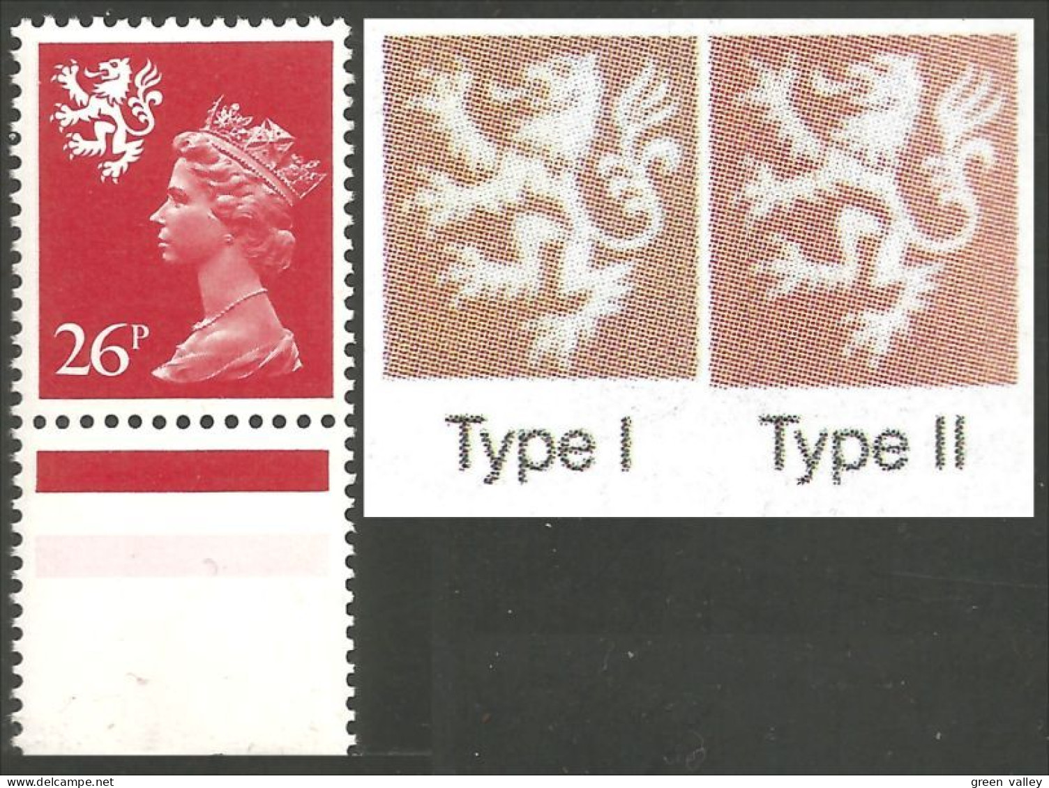 414 G-B Regionals Scotland Machin 26p MNH ** Neuf SC (REG-19) - Schottland