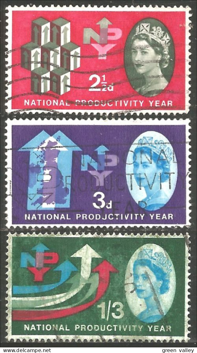 410 G-B 1962 National Productivity Year (GB-240) - Usati