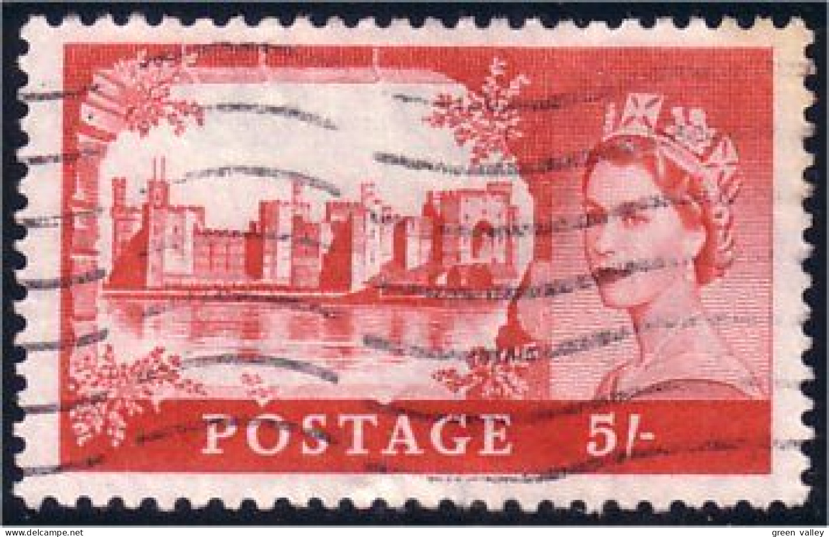 410 G-B 5sh Red (GB-148) - Used Stamps