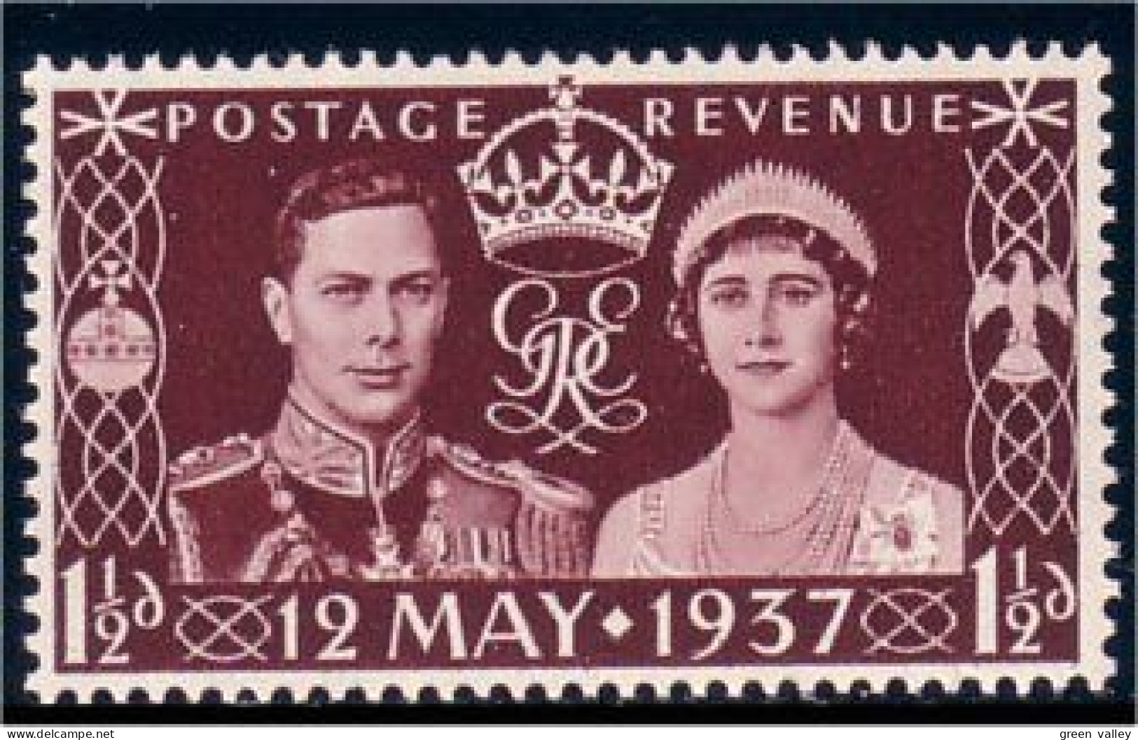 410 G-B 1937 Coronation MNH ** Neuf SC (GB-108a) - Unused Stamps