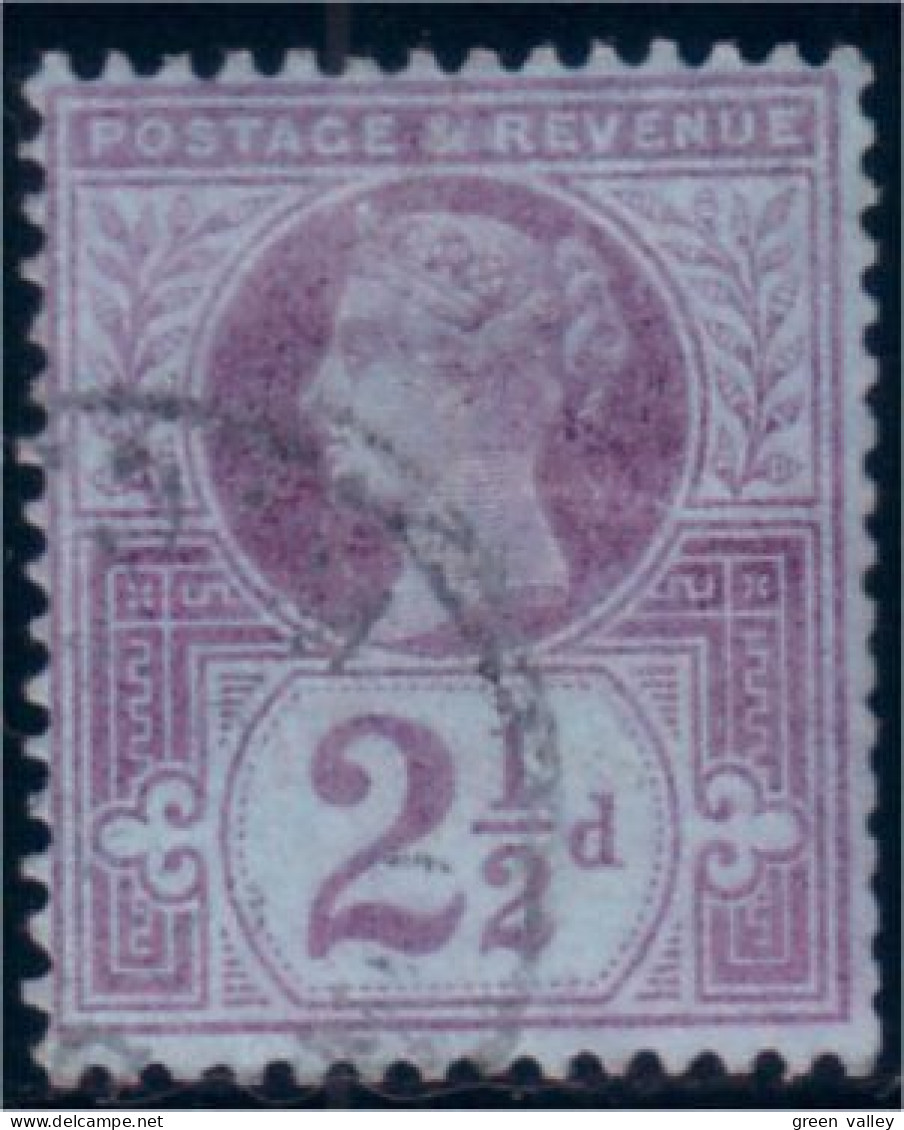 410 G-B 1887 2 1/2p (GB-64) - Used Stamps