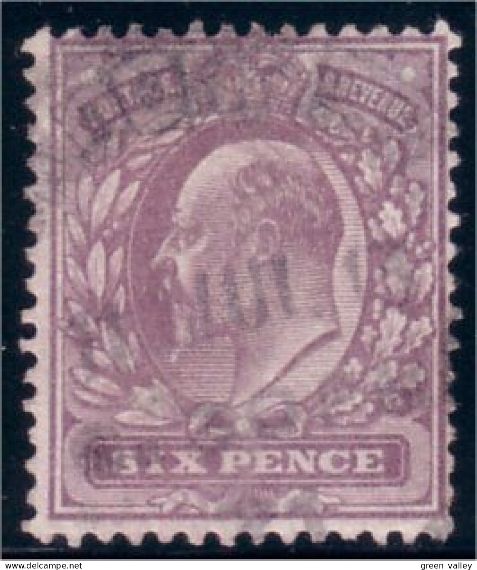 410 G-B 1902 Six Pence (GB-31) - Used Stamps