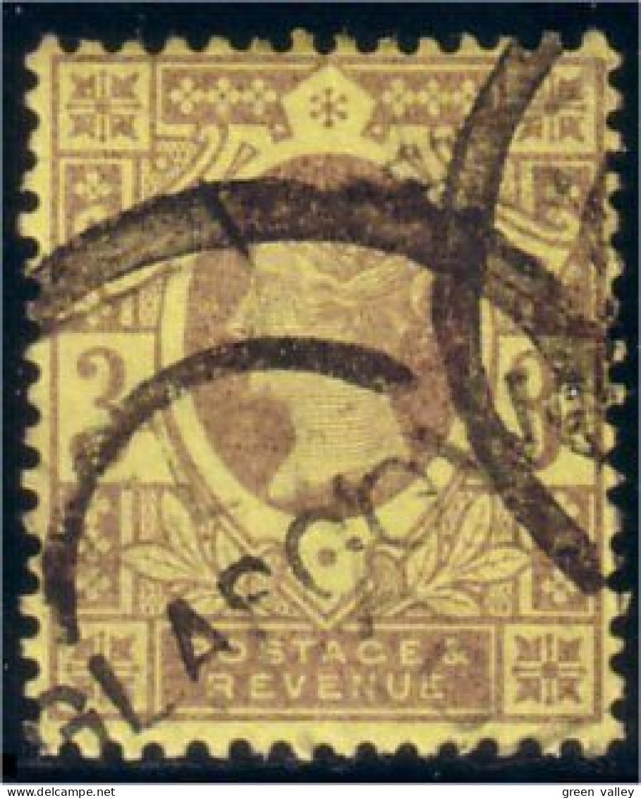410 G-B 1887 3d Glasgow Postmark (GB-28) - Oblitérés