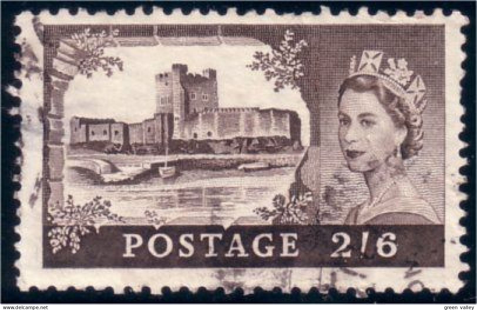 410 G-B QEII 2sh6p (GB-40) - Used Stamps