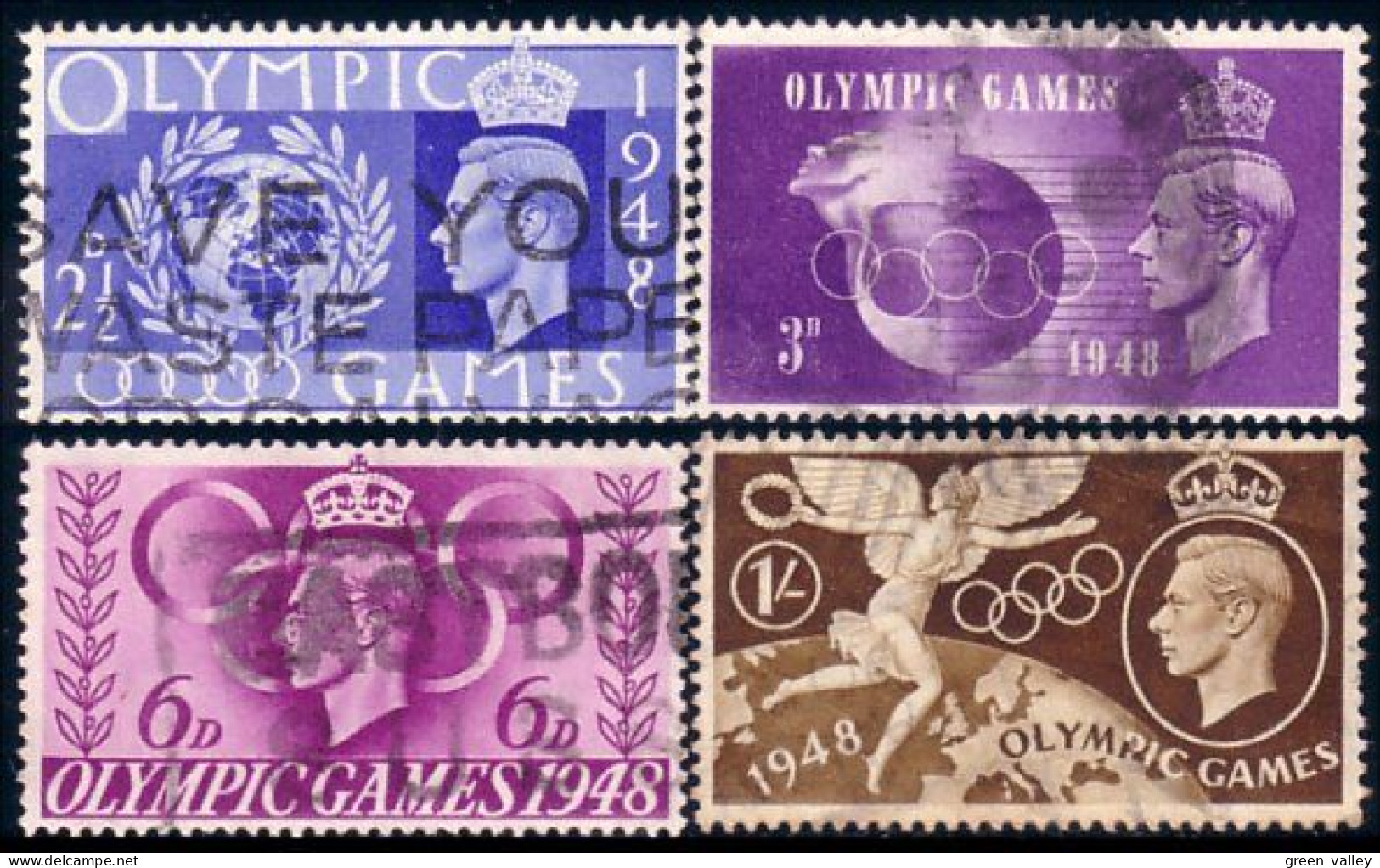 410 G-B 1948 Olympics (GB-42) - Usati