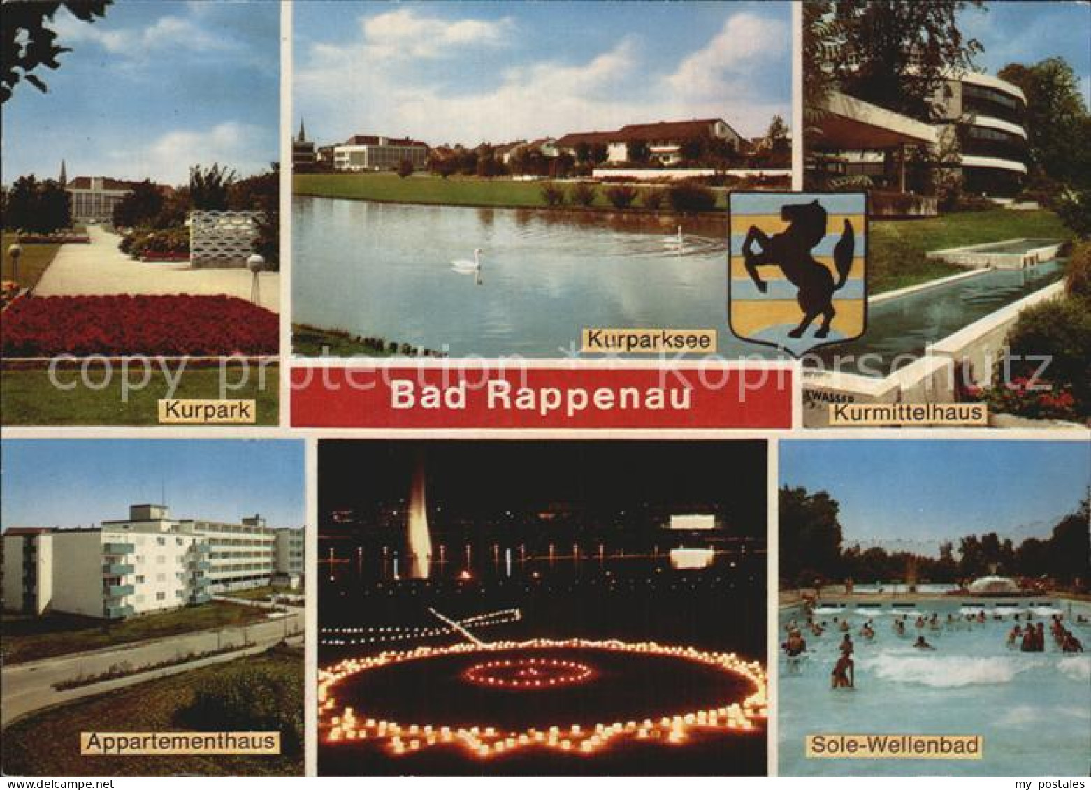 72391110 Bad Rappenau Sole-Wellenbad Kurmittelhaus Kurparksee  Bad Rappenau - Bad Rappenau