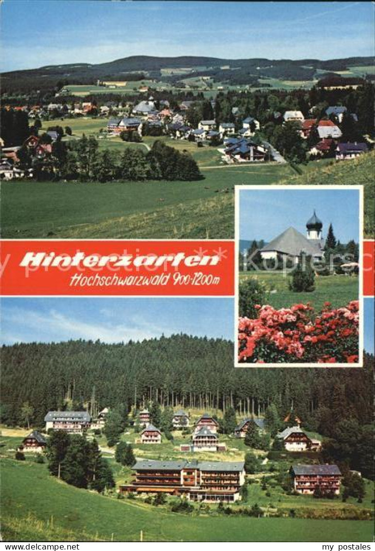 72391099 Hinterzarten Dorfansicht  Hinterzarten - Hinterzarten