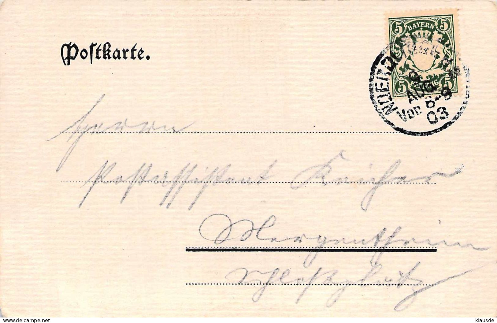 Nördlingen - Löbsinger Thor Gel.1903 - Noerdlingen