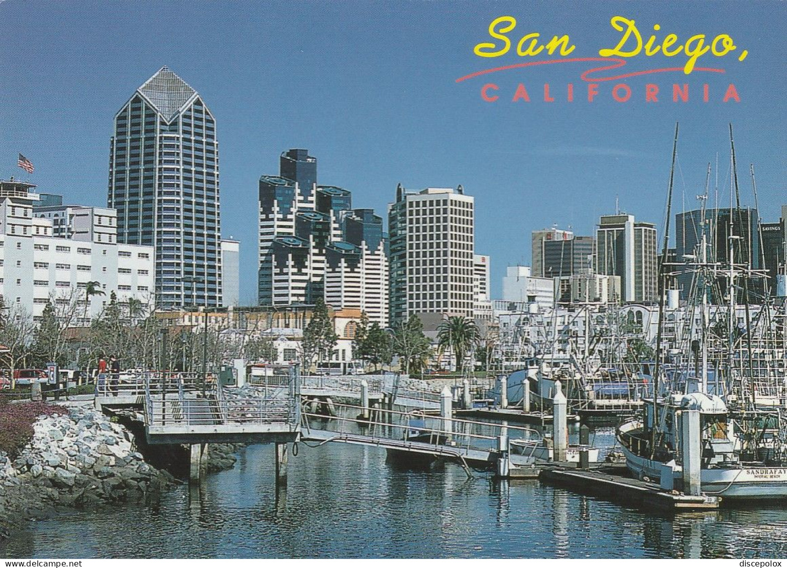 U5748 San Diego - Downtown - Barche Boats Bateaux / Non Viaggiata - San Diego