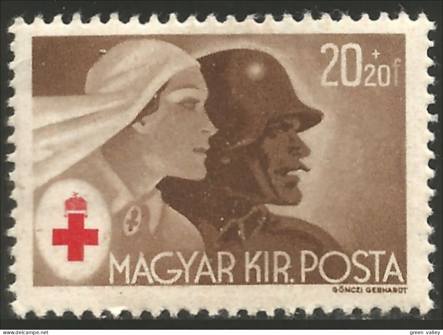 494 Hongrie Croix Rouge Red Cross Rotes Kreuz MH * Neuf (HON-338) - Médecine