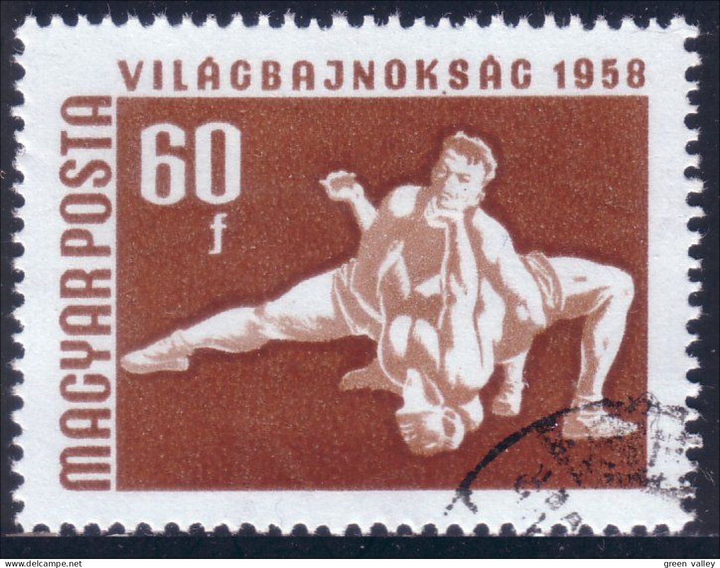 494 Hongrie Lutte Wrestling (HON-278) - Wrestling