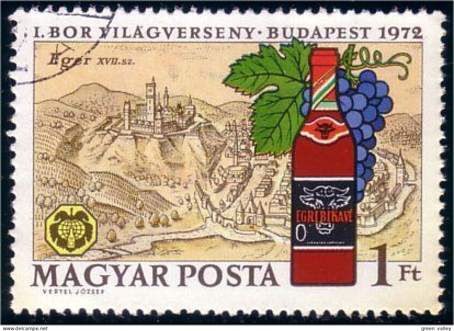 494 Hongrie Raisin Grape Vin Wein Vigne Wine(HON-55) - Wines & Alcohols