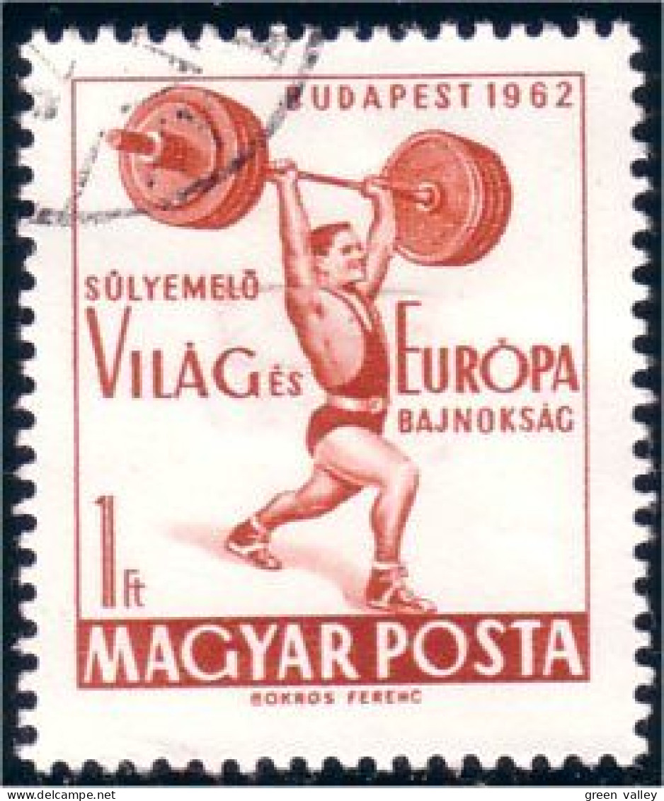 494 Hongrie Halterophile Halteres Weight Lifting (HON-27) - Gewichtheben