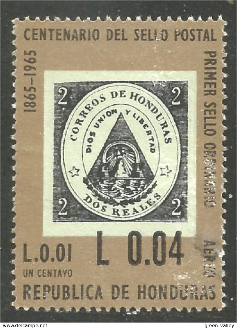 492 Honduras Stamp Timbre 1866 MH * Neuf (HND-66) - Honduras