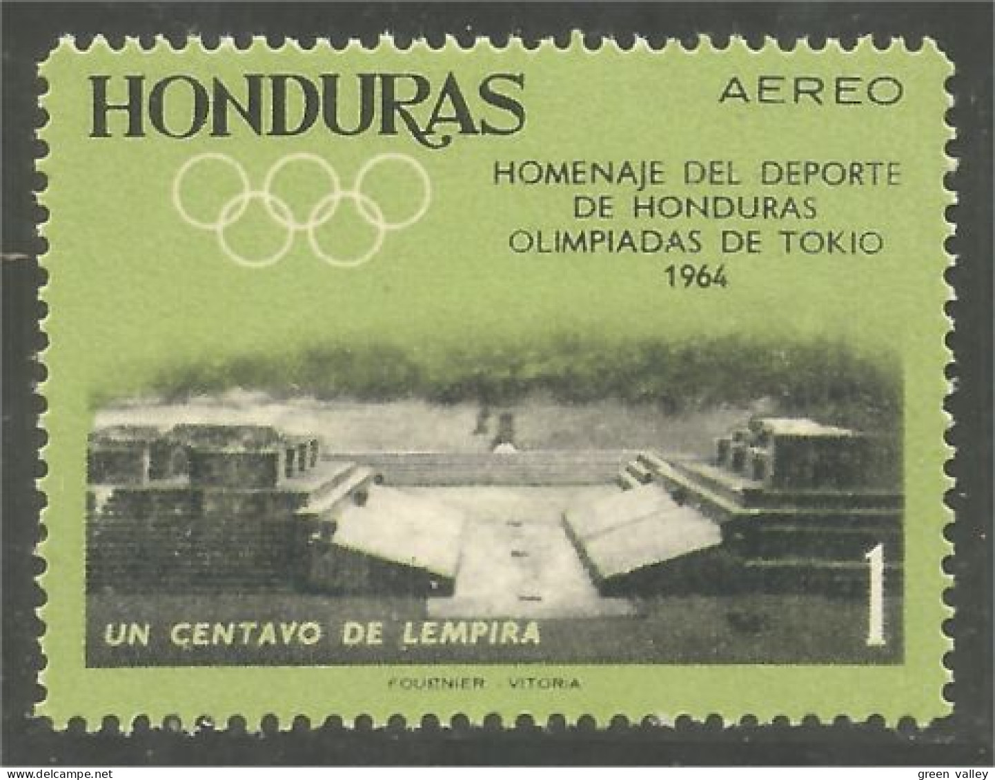 492 Honduras Stade Tokyo 1964 Olympics Stadium MNH ** Neuf SC (HND-54) - Verano 1964: Tokio