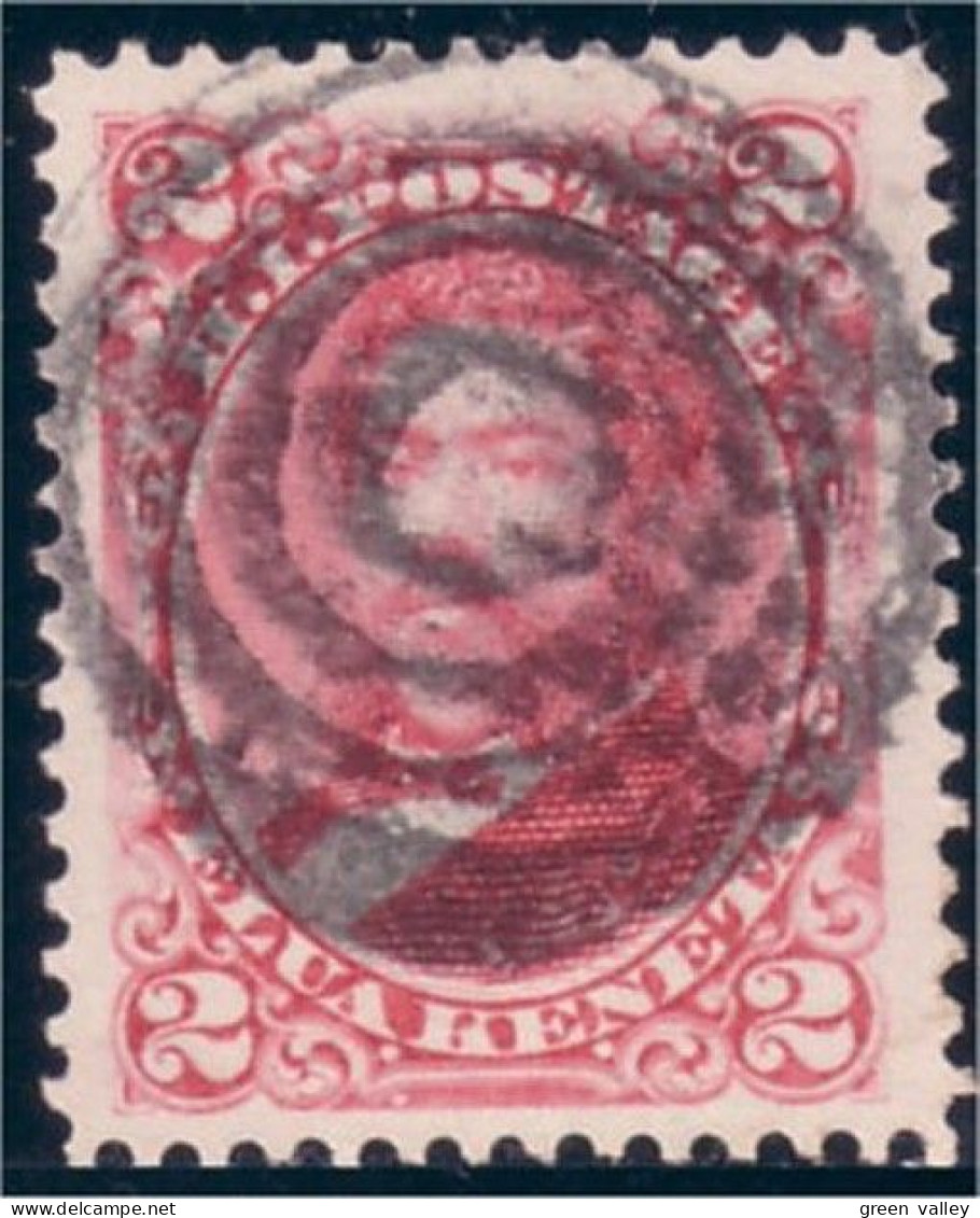 484 Hawaii King Kalakaua 2c 1882 (HAW-8) - Hawai