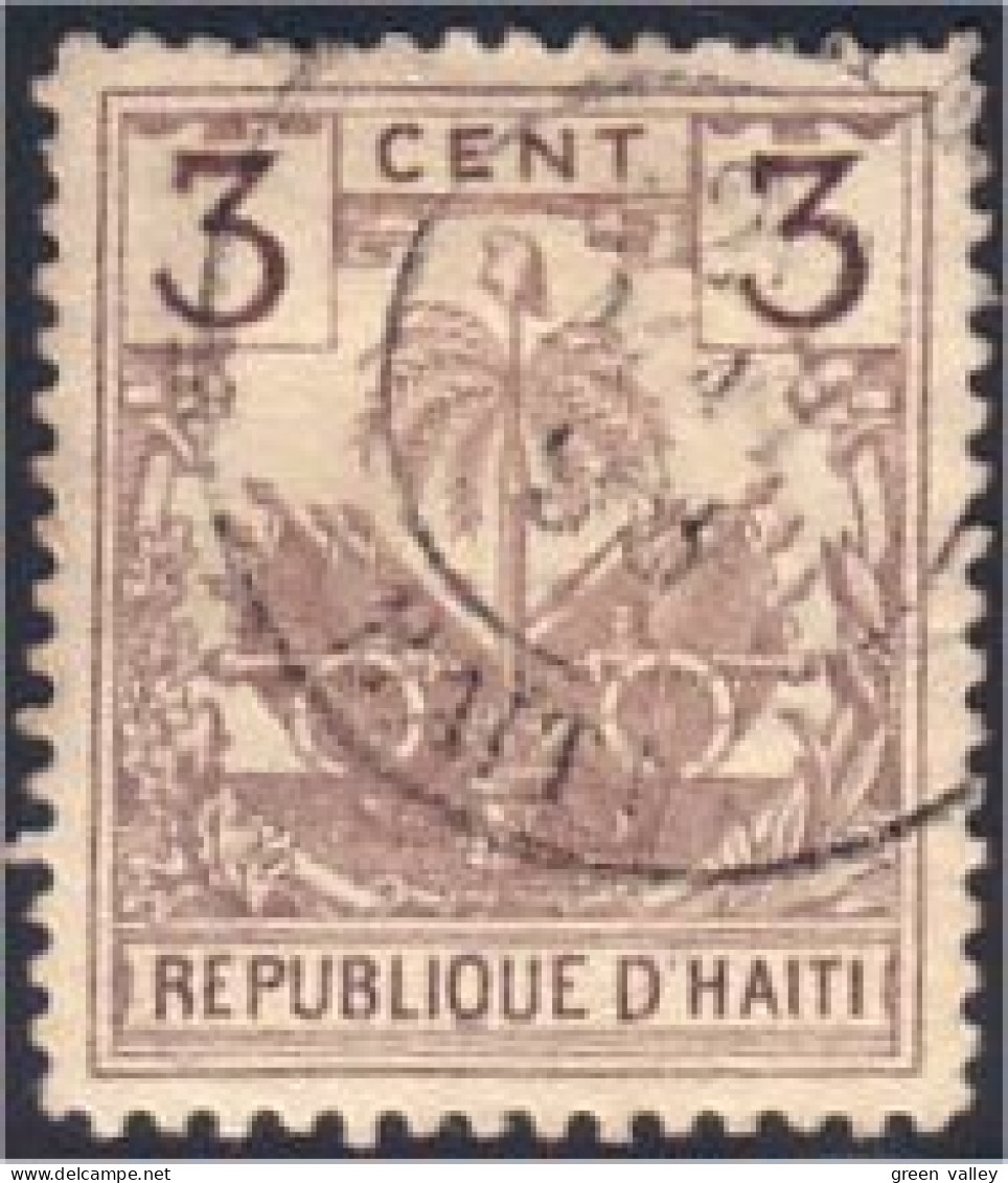 478 Haiti Armoiries Coat Of Arms (HAI-58) - Timbres