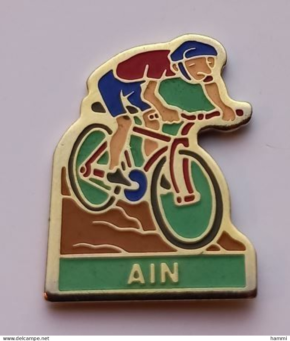 A362 Pin's VÉLO CYCLISME TOUR DE FRANCE VTT AIN Achat Immédiat - Cyclisme