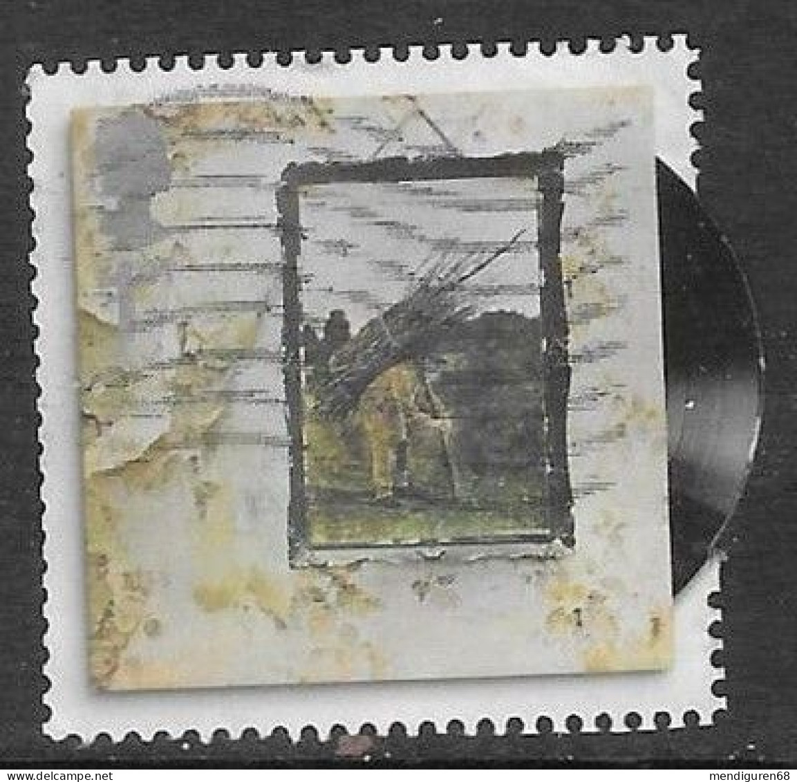 GROSBRITANNIEN GRANDE BRETAGNE GB 2010 FROM M/S CLASSIC ALBUM COVERS:LED ZEPPELIN 1ST US SG 3016 SC 2731 MI 2858 YT 3242 - Used Stamps