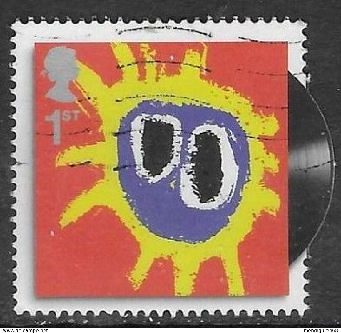 GROSBRITANNIEN GRANDE BRETAGNE GB 2010 FROM M/S CLASSIC ALBUM COVERS:PRIMAL SCREAM 1ST  SG 3017 SC 2732 MI 2859 YT 3243 - Used Stamps