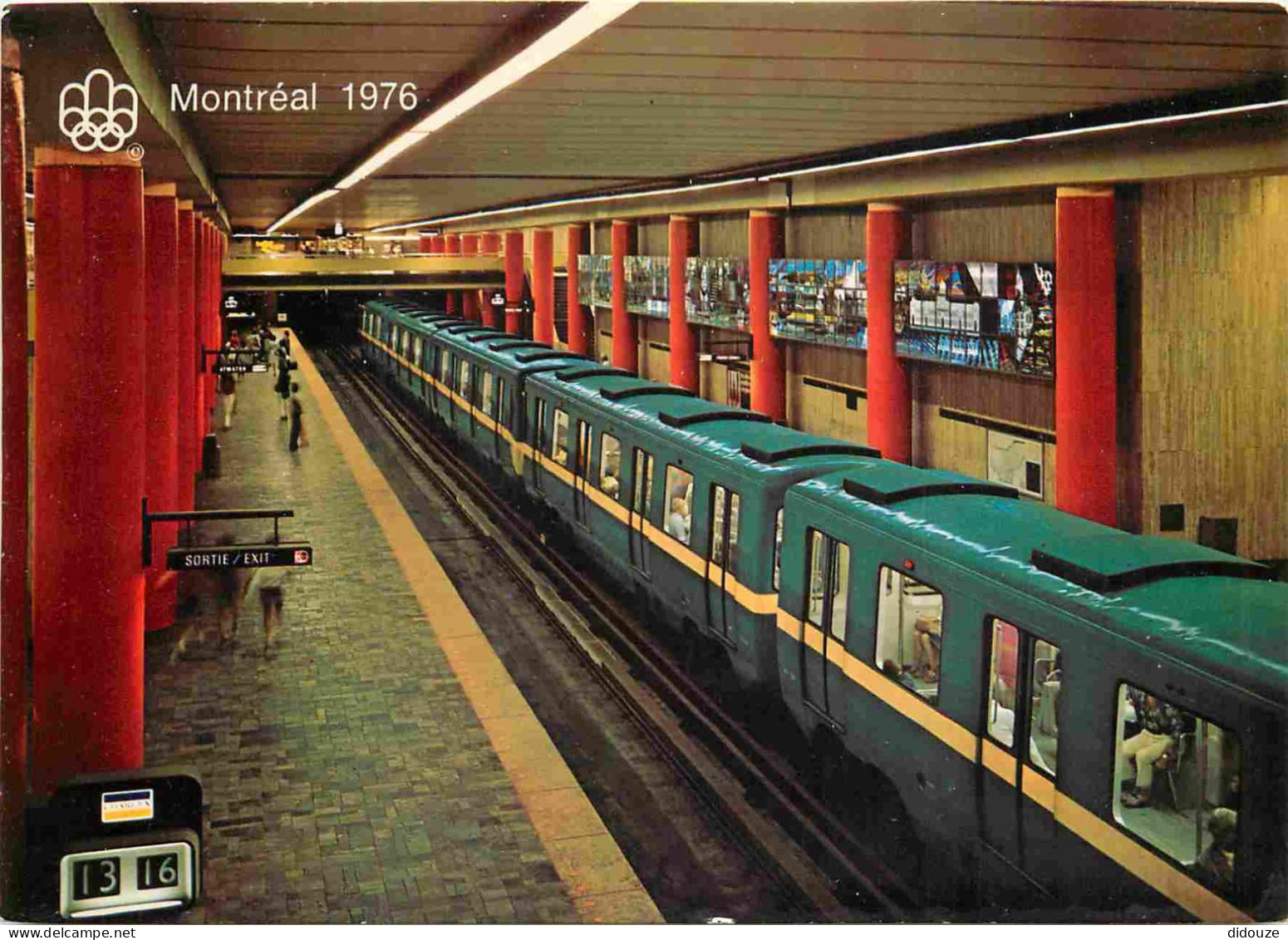 Trains - Métro - La Station De Métro McGill - Canada - Québec - Montréal - CPM - Carte Neuve - Voir Scans Recto-Verso - Métro