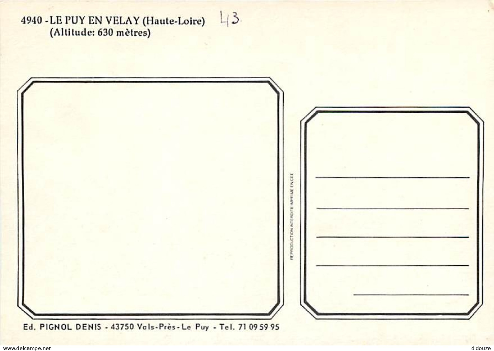 Métiers - Artisanat - Dentelle - Le Puy En Velay - Multivues - Dentellières Au Travail - CPM - Voir Scans Recto-Verso - Artigianato