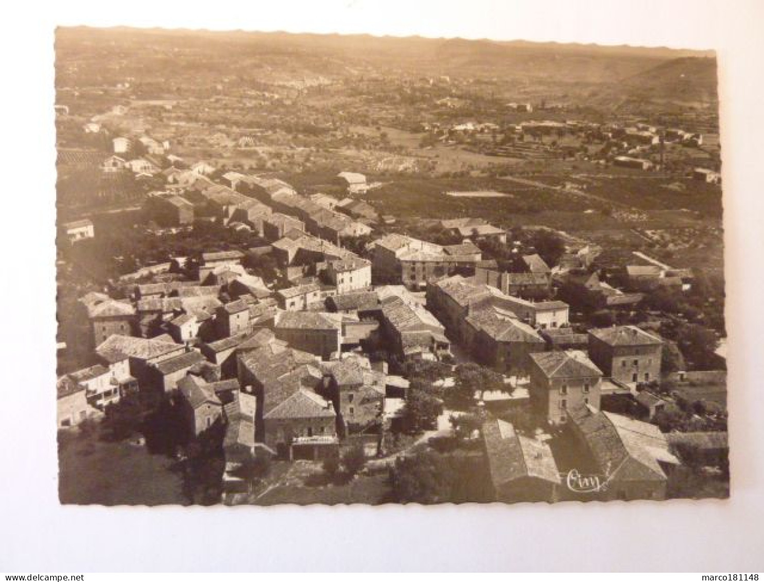 LABLACHERE Près JOYEUSE - Vue Générale Aérienne - Le Centre - Joyeuse