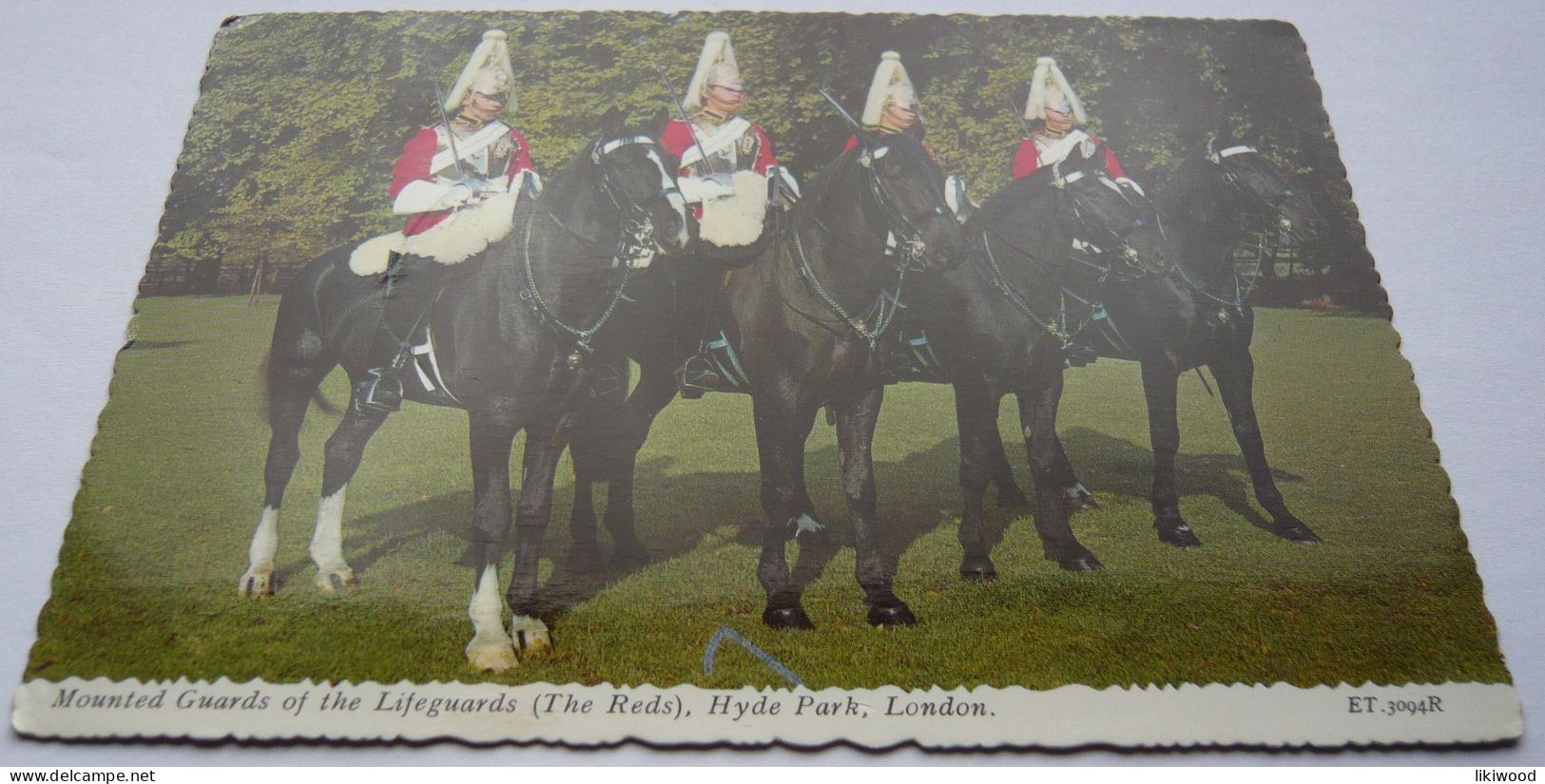 Mounted Guards Of The Life Guards (The Reds) Hyde Park, London - Hyde Park