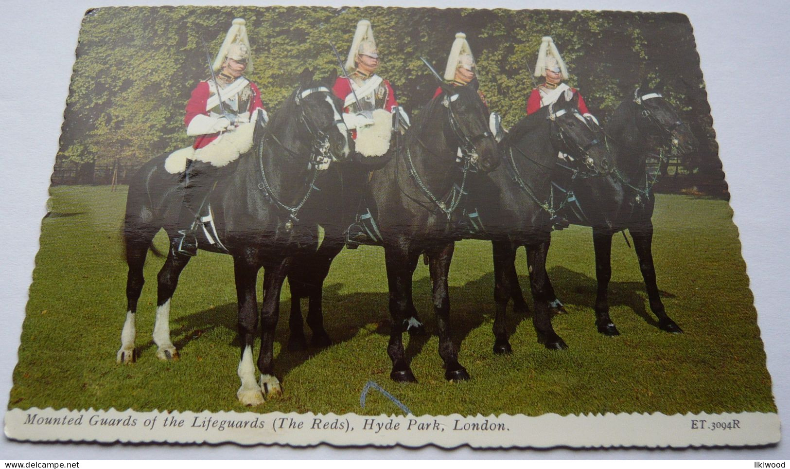 Mounted Guards Of The Life Guards (The Reds) Hyde Park, London - Hyde Park