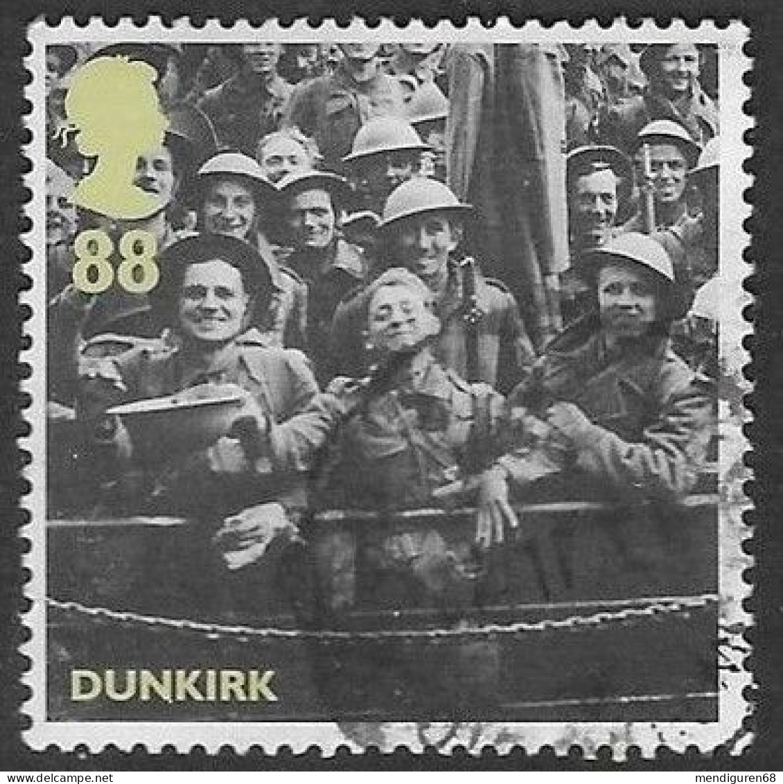 GROSSBRITANNIEN GRANDE BRETAGNE GB 2010 BRITAIN ALONE:DUNKIRK EVACUATION SOLDIERS 88P SG 3084 MI 2961 YT 3349 SC SH2806D - Gebraucht